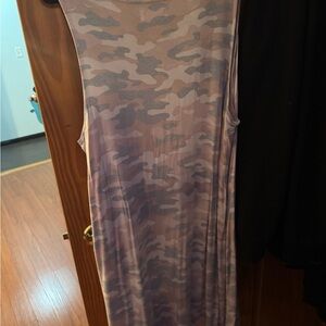 Maurices Purple Camo Dress